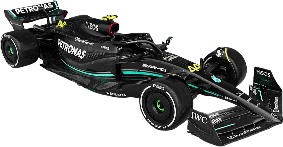 Mercedes W14 F1 Car